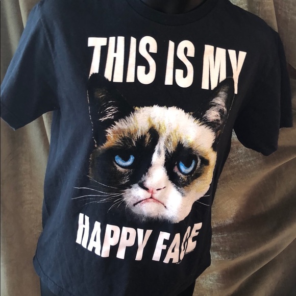 Grumpy Cat tee size large - Picture 2 of 4
